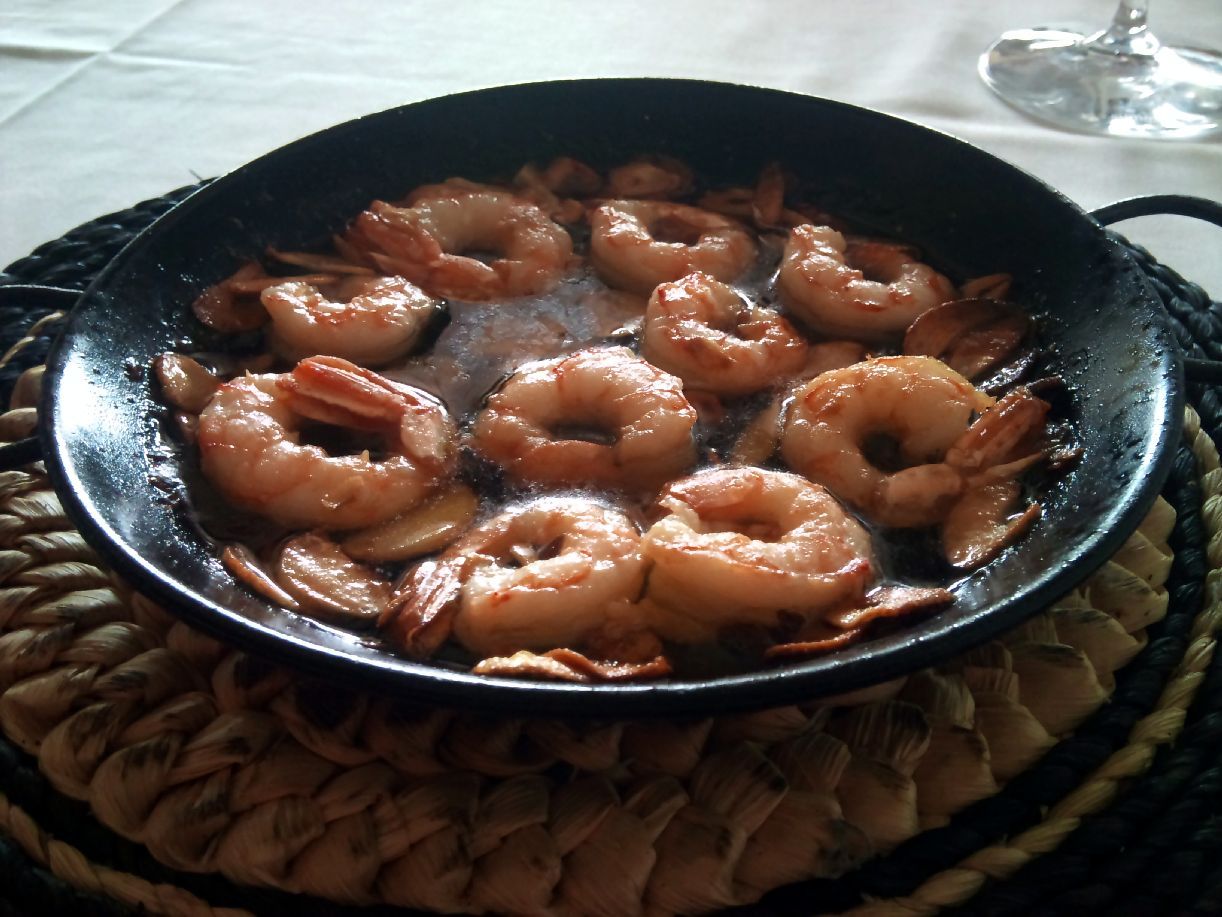 Taverna del mar Gambas al ajillo